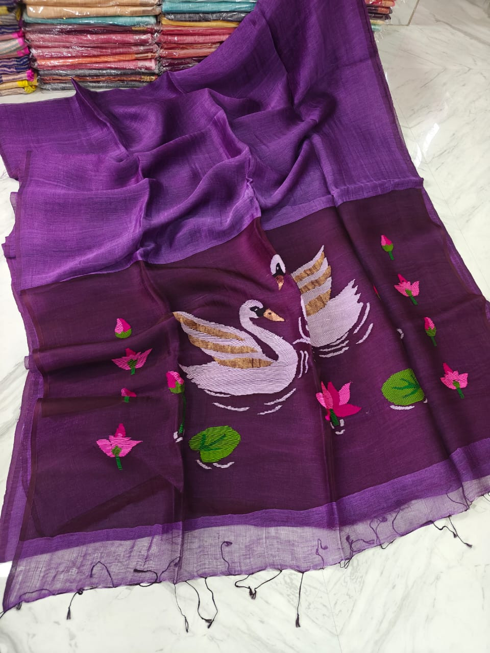 Resom silk saree