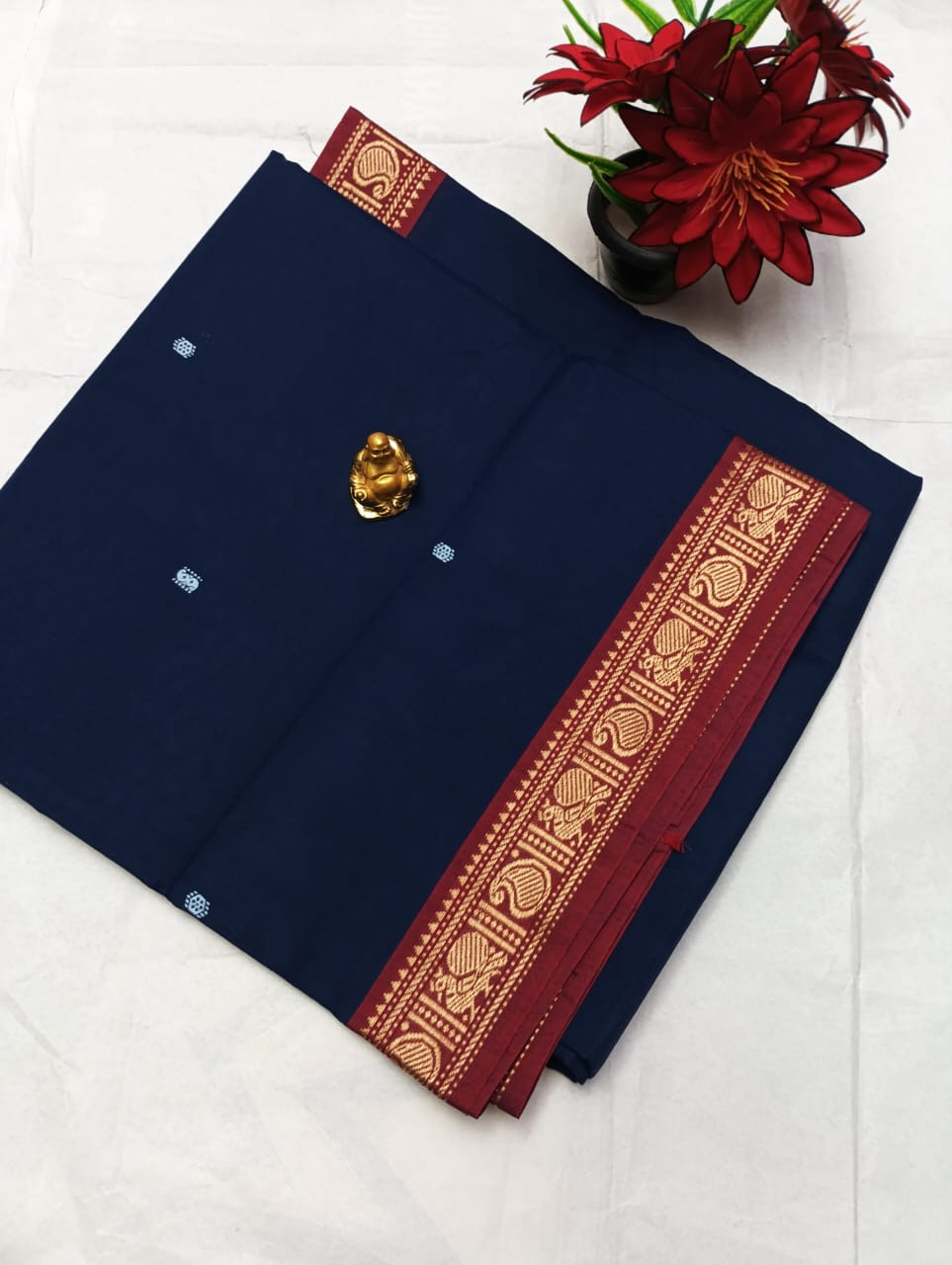 Traditional cotton saree
