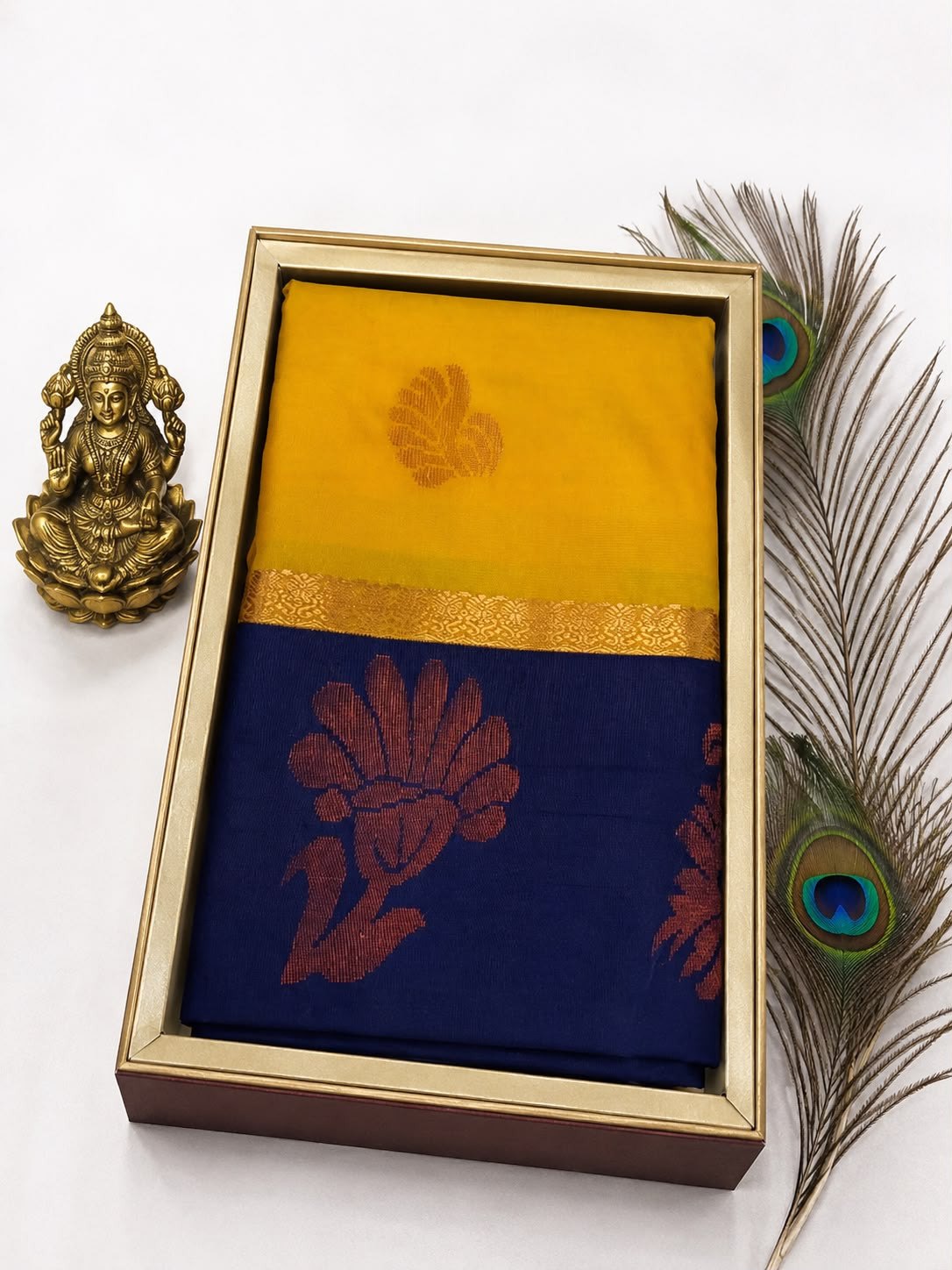 Elampillai Korvai Soft Silk Saree