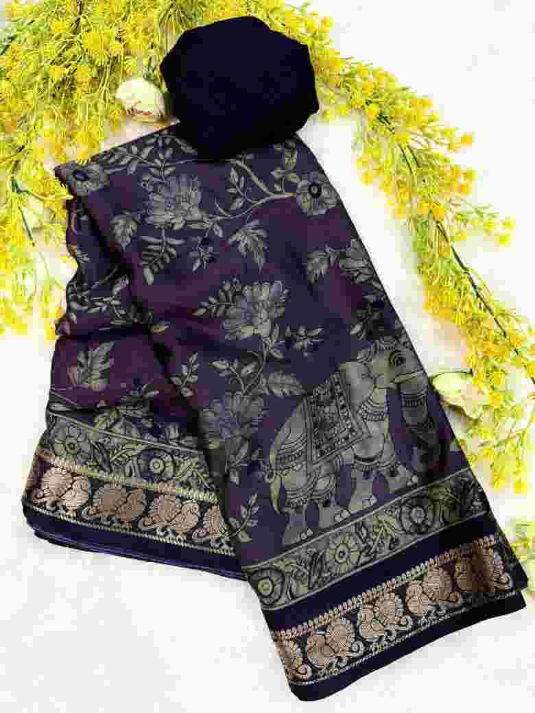 Dola slik saree