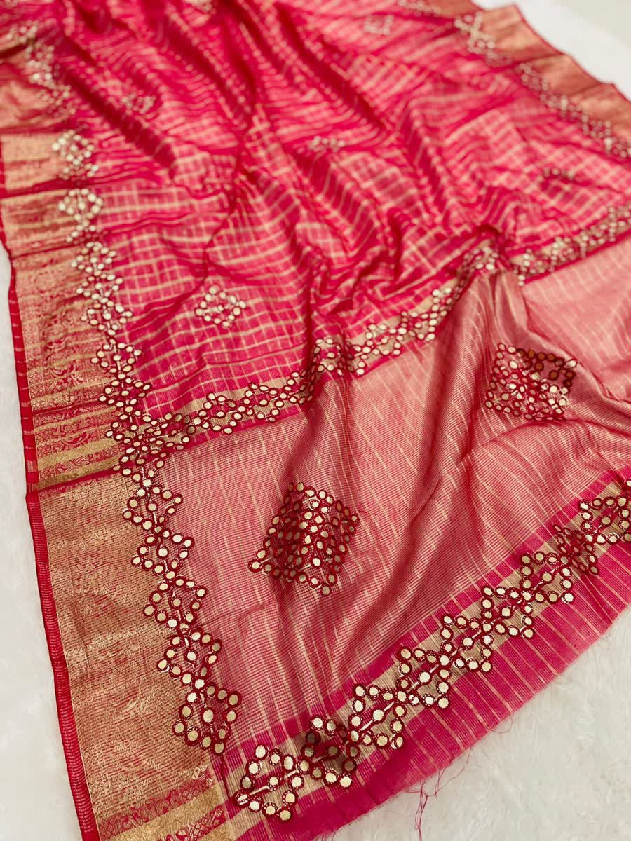 KOTA CHECKS COTTON SAREE