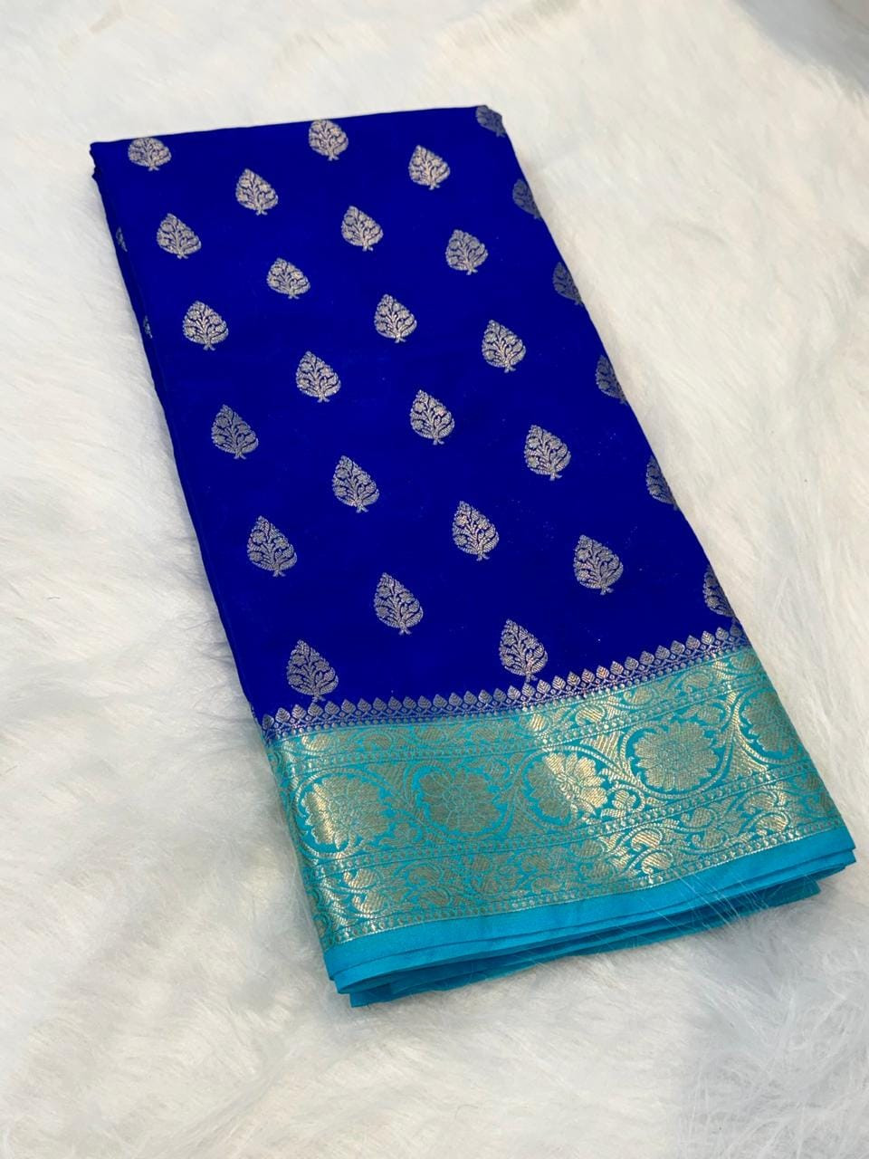 Banarasi soft silk saree