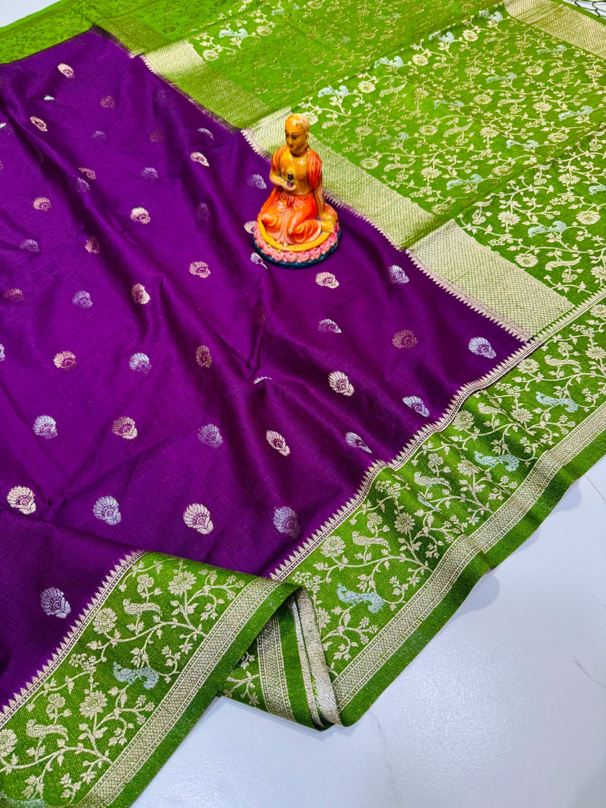 Khadi silk saree