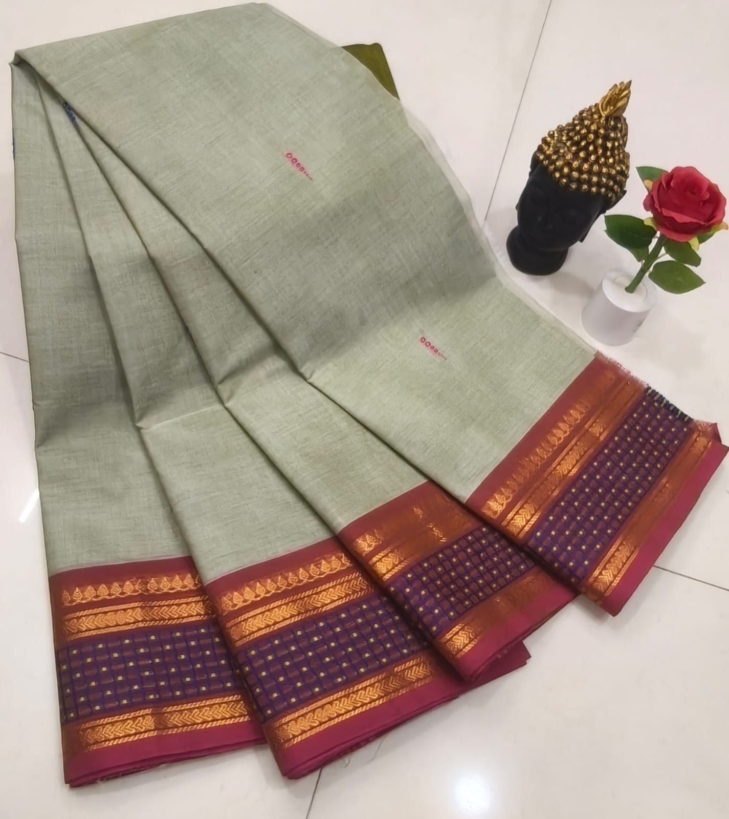 Kanchi Cotton saree