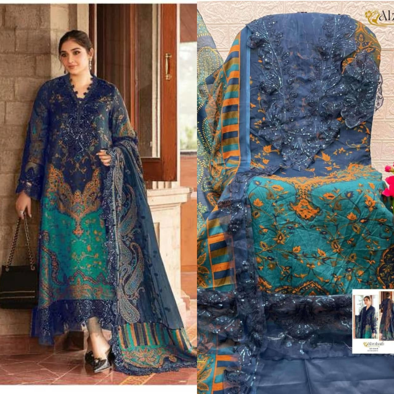 UNSTITCHED SALWAR SUIT