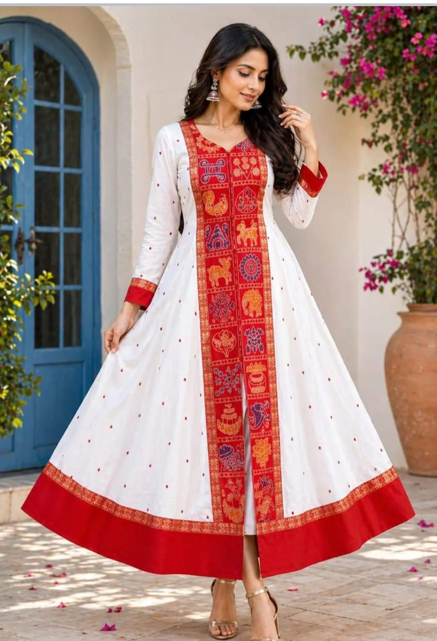 Sambalpuri fancy gown
