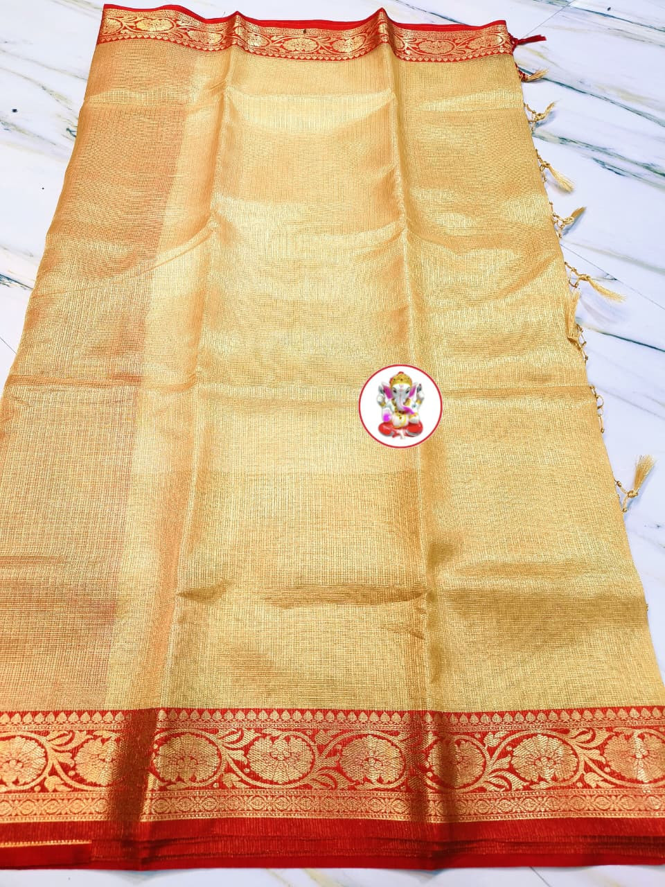 Tissue silk saree