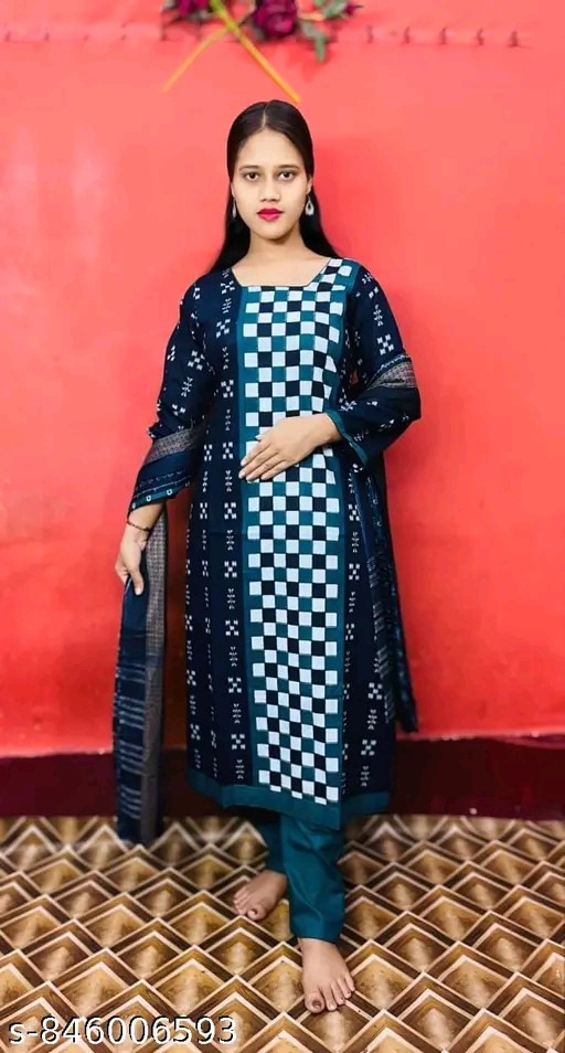 Pure Traditional Sambalpuri Cotton Suit Piece  With Pasapalli Design for Ethnic Elegance | Sambalpuri Printed Kurti | Cotton Suit Piece | Sambalpuri design | Traditional wear | ethnic fashion | Duppat