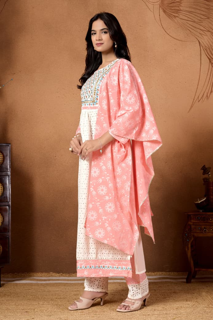 Cotton nyra cut kurti