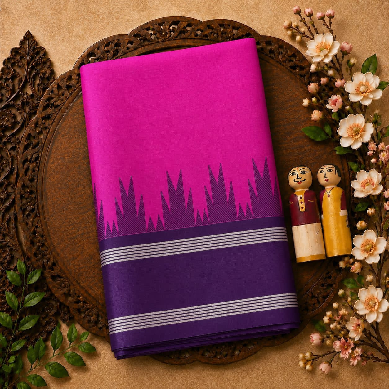 Banarasi Semi cotton Silk Saree