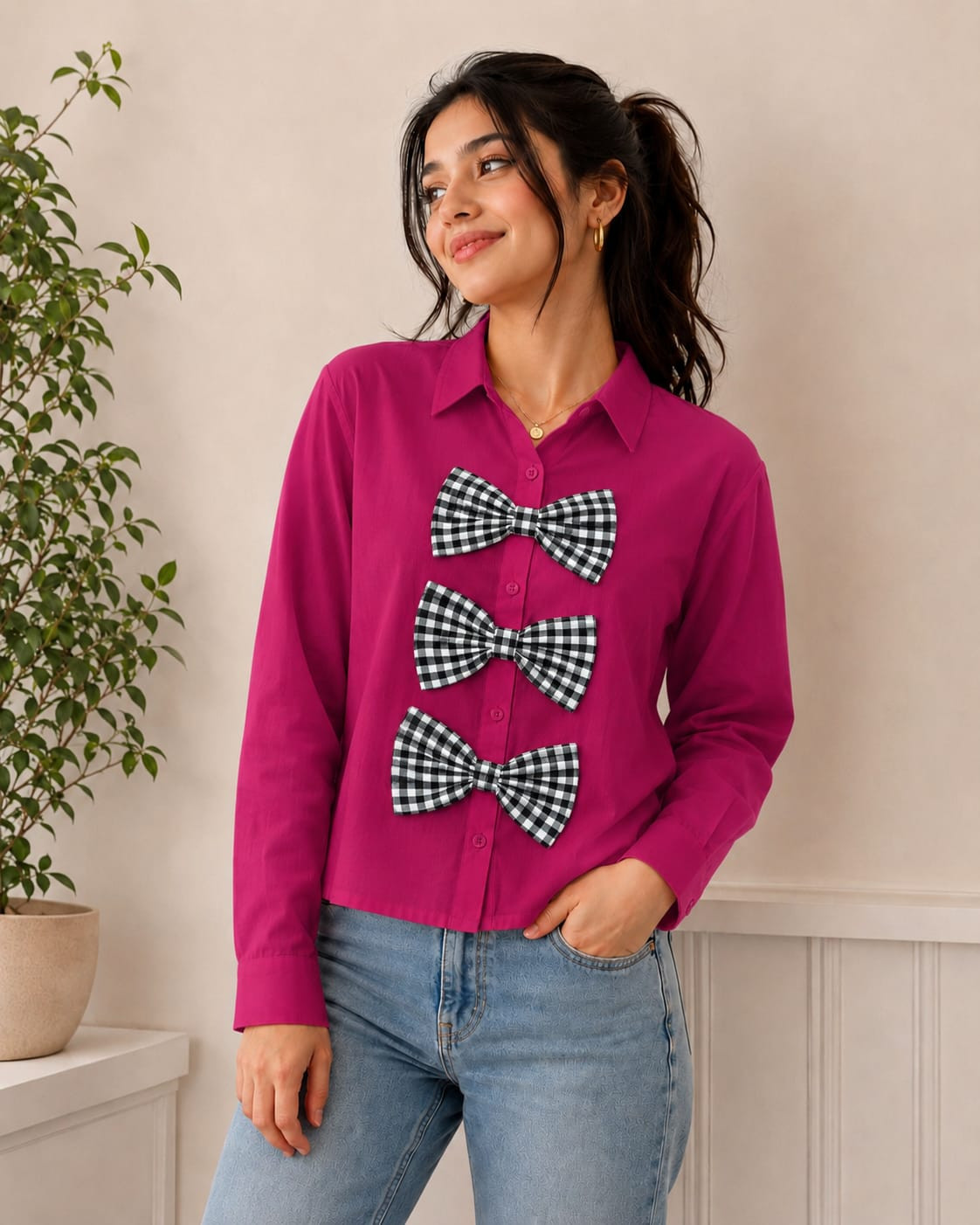 BOW SHIRT