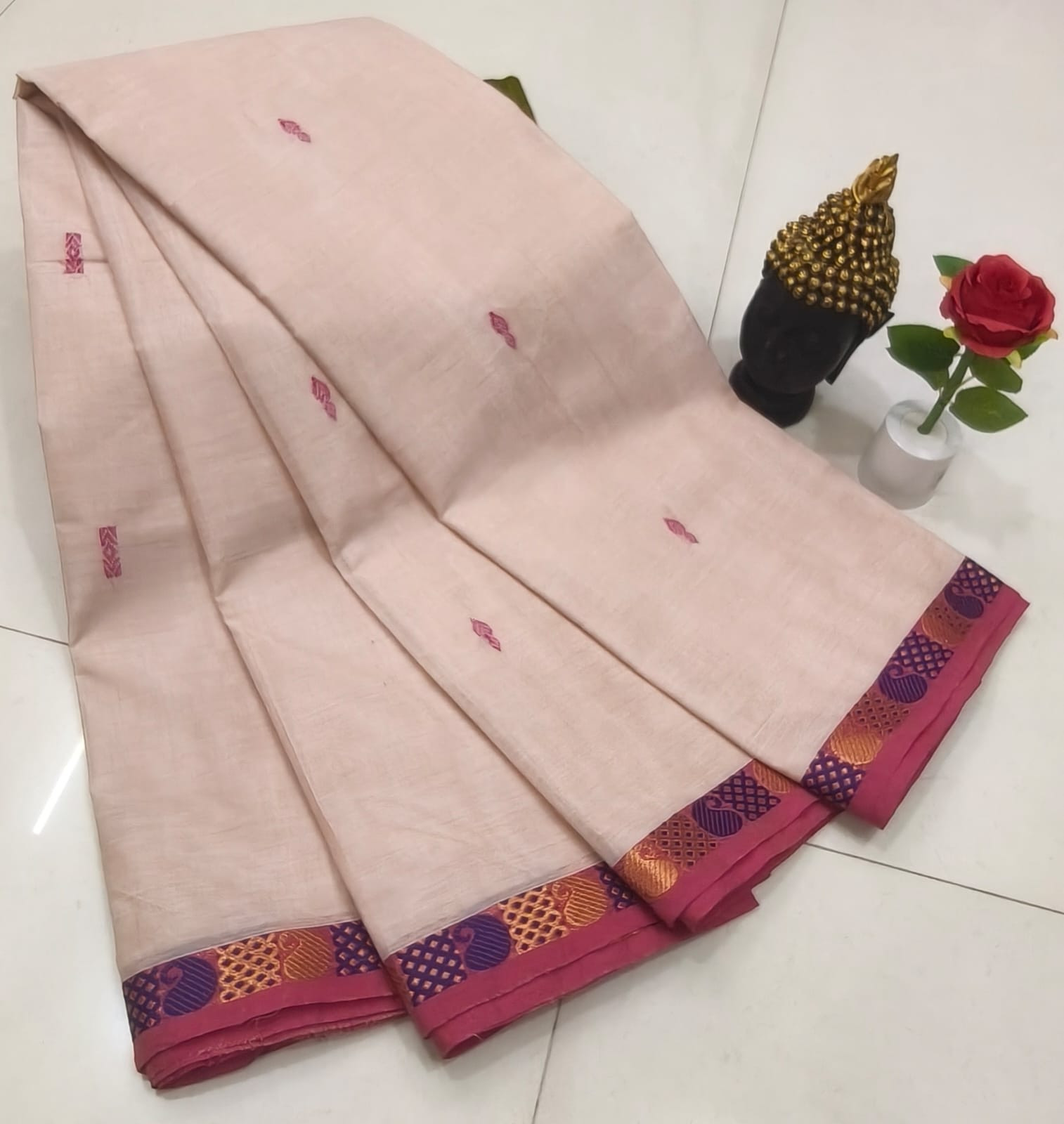 Kanchi Cotton saree