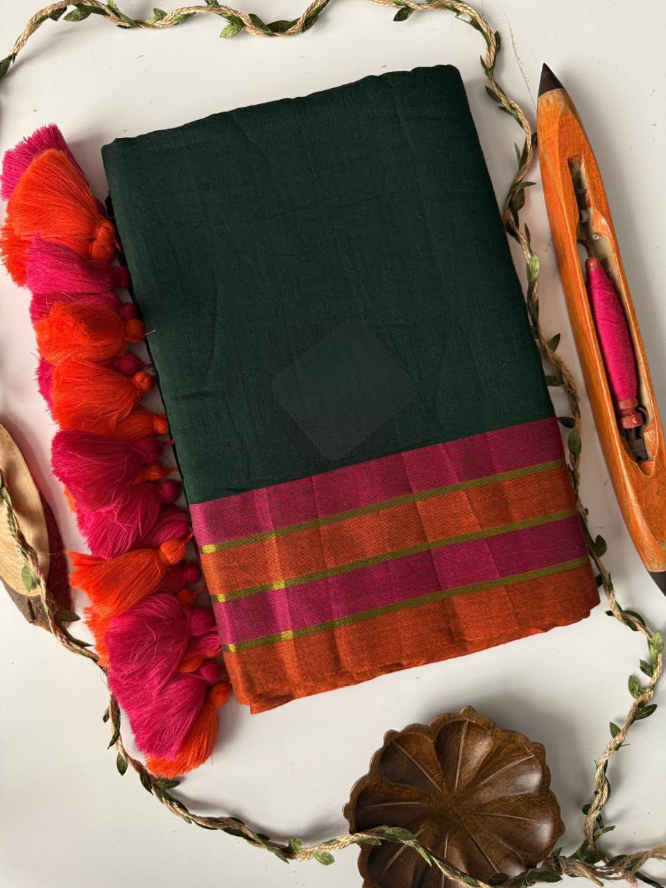 Handloom cotton saree