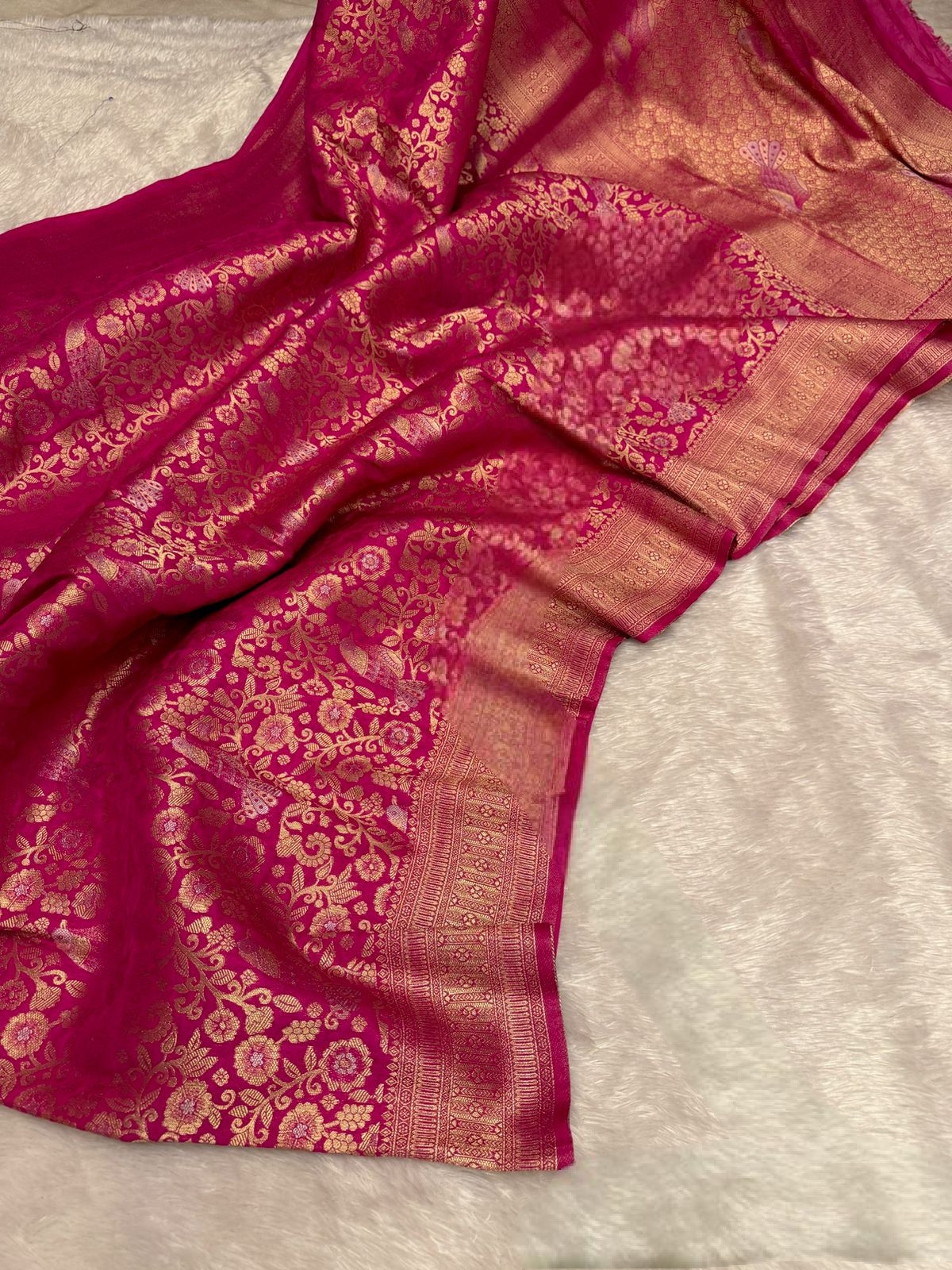 Tissue silk saree