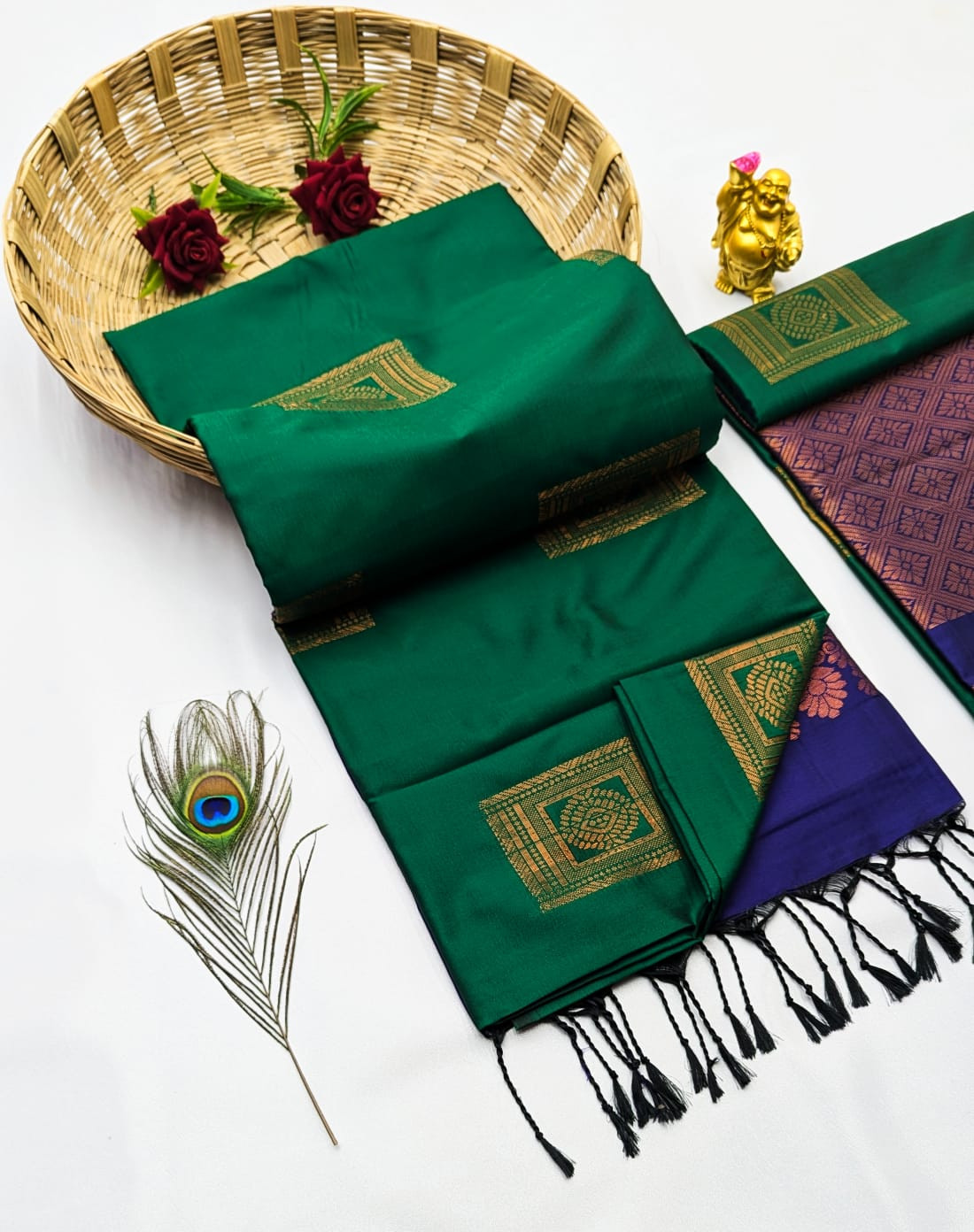 Madurai Sungudi Cotton Sarees