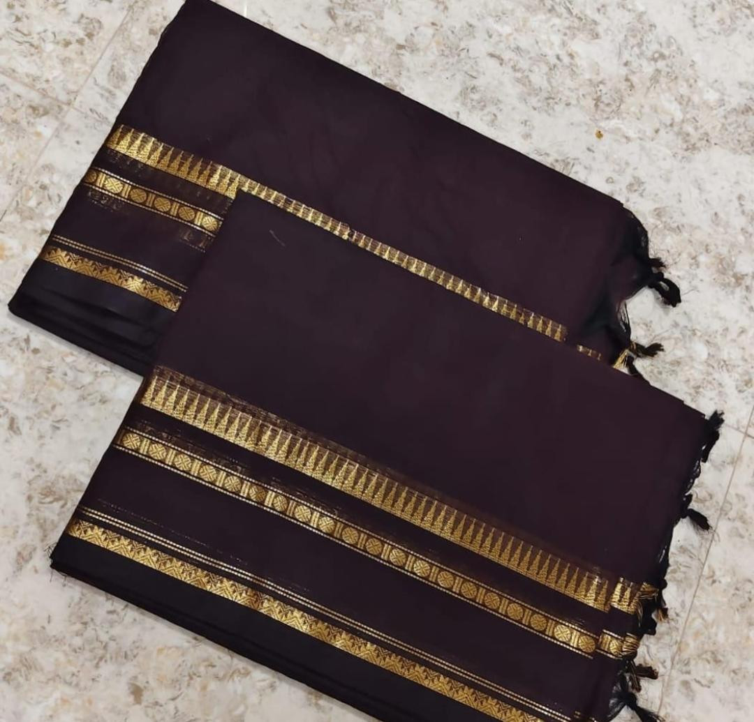 Kanchi Cotton saree