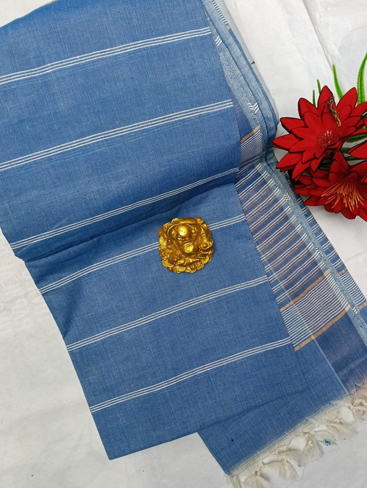 Khadi cotton saree