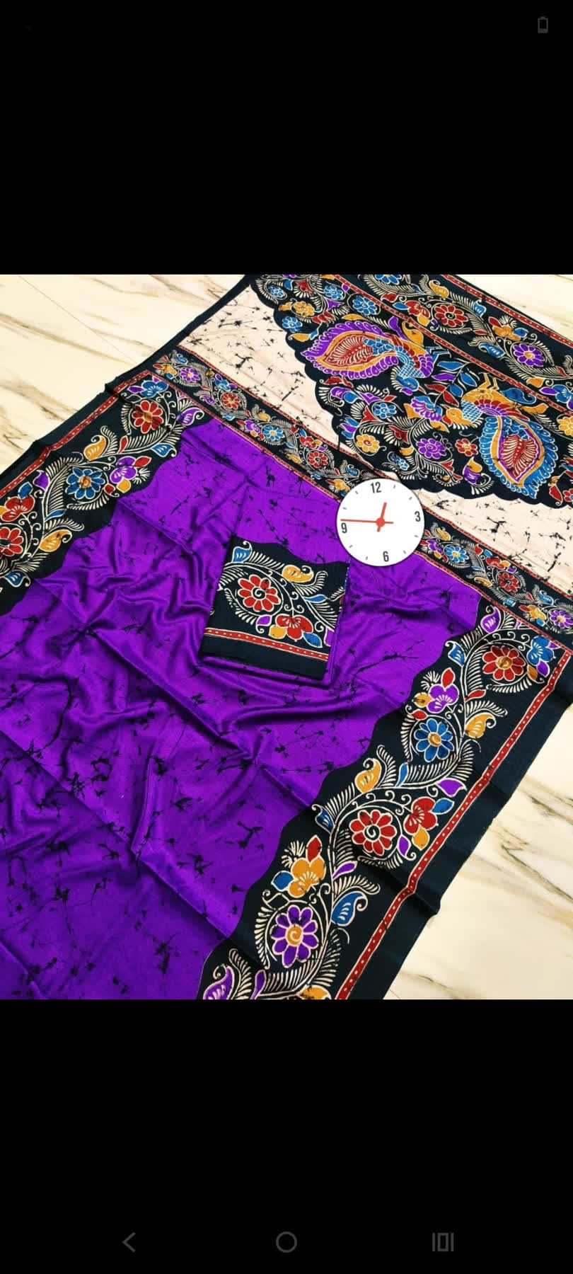 Semi-Pure Tassar Silk Saree With Matching Blouse Piece