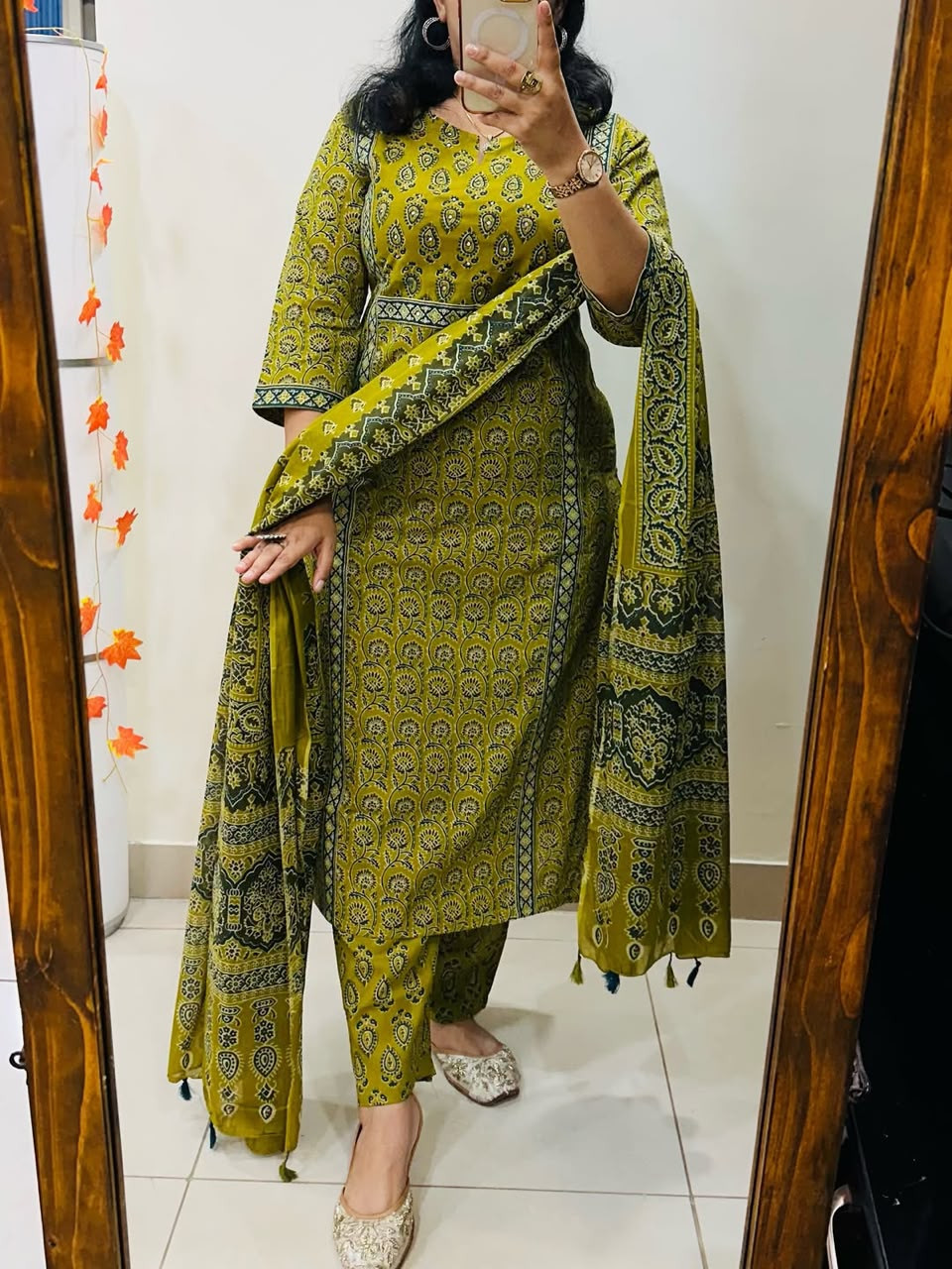 Cotton kurti set