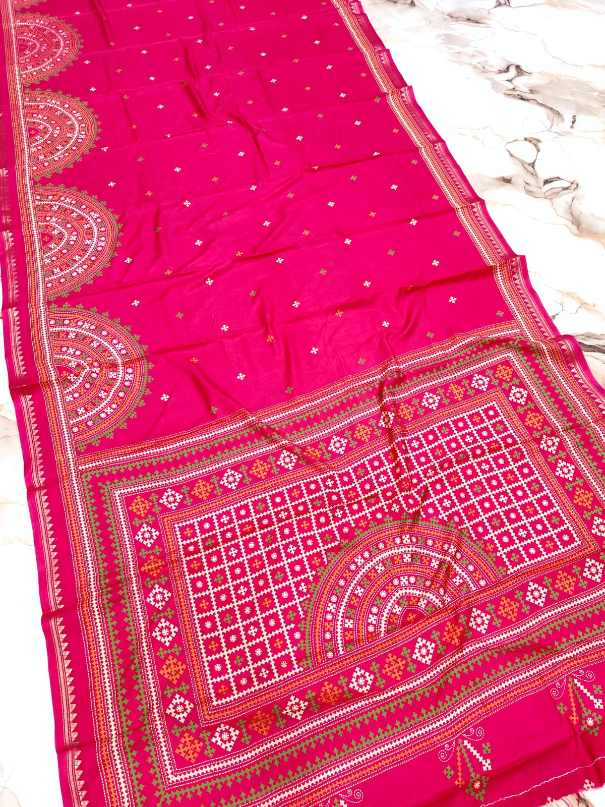 Tussur silk saree