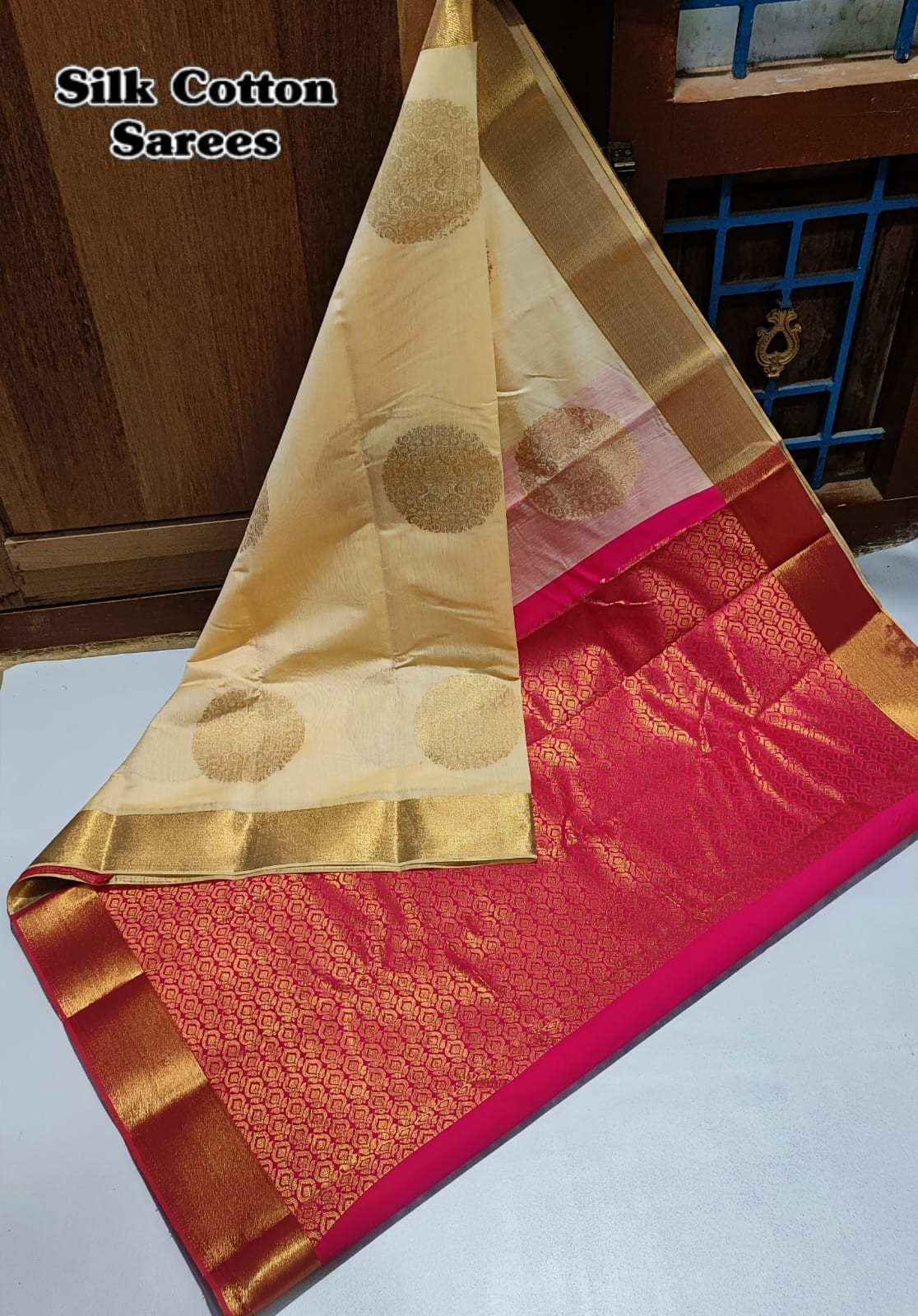 Chanderi Silk Cotton Saree