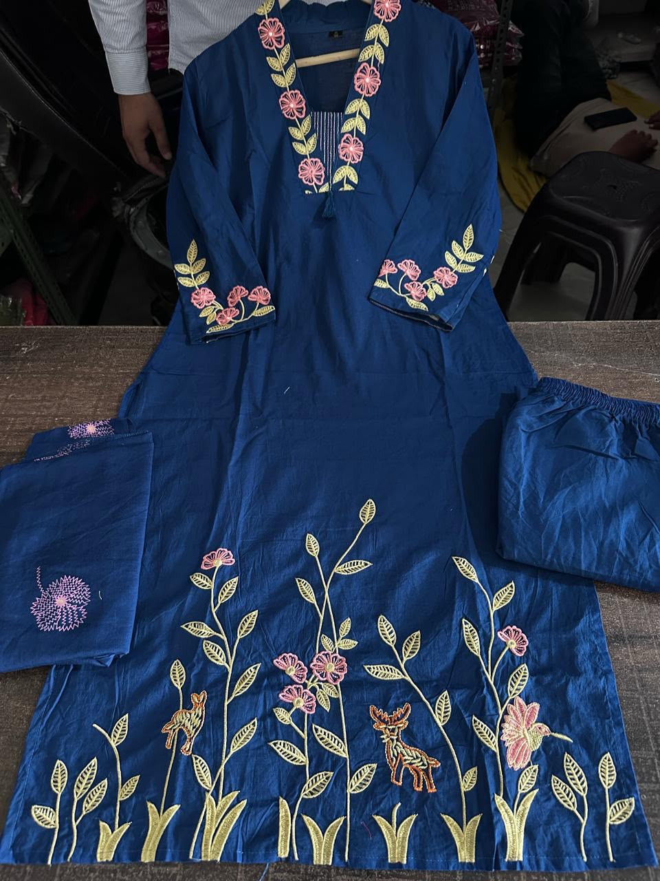 Cotton kurti set