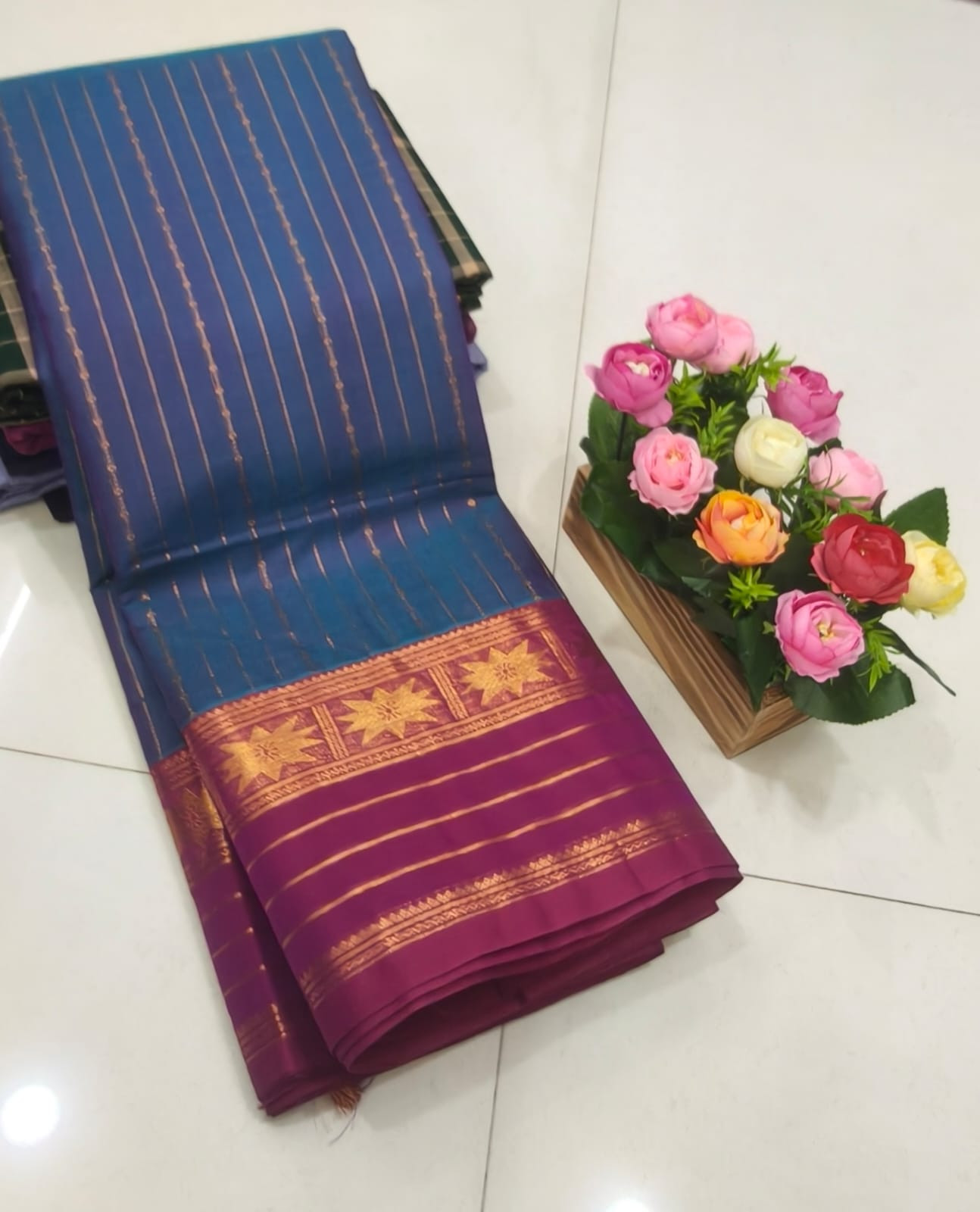 Kanchi Cotton Saree