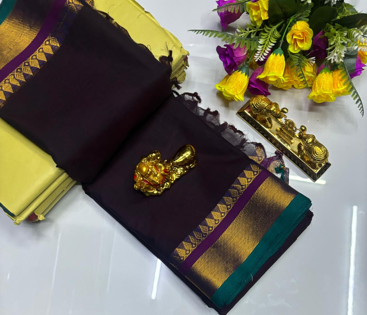 Kanchi cotton saree