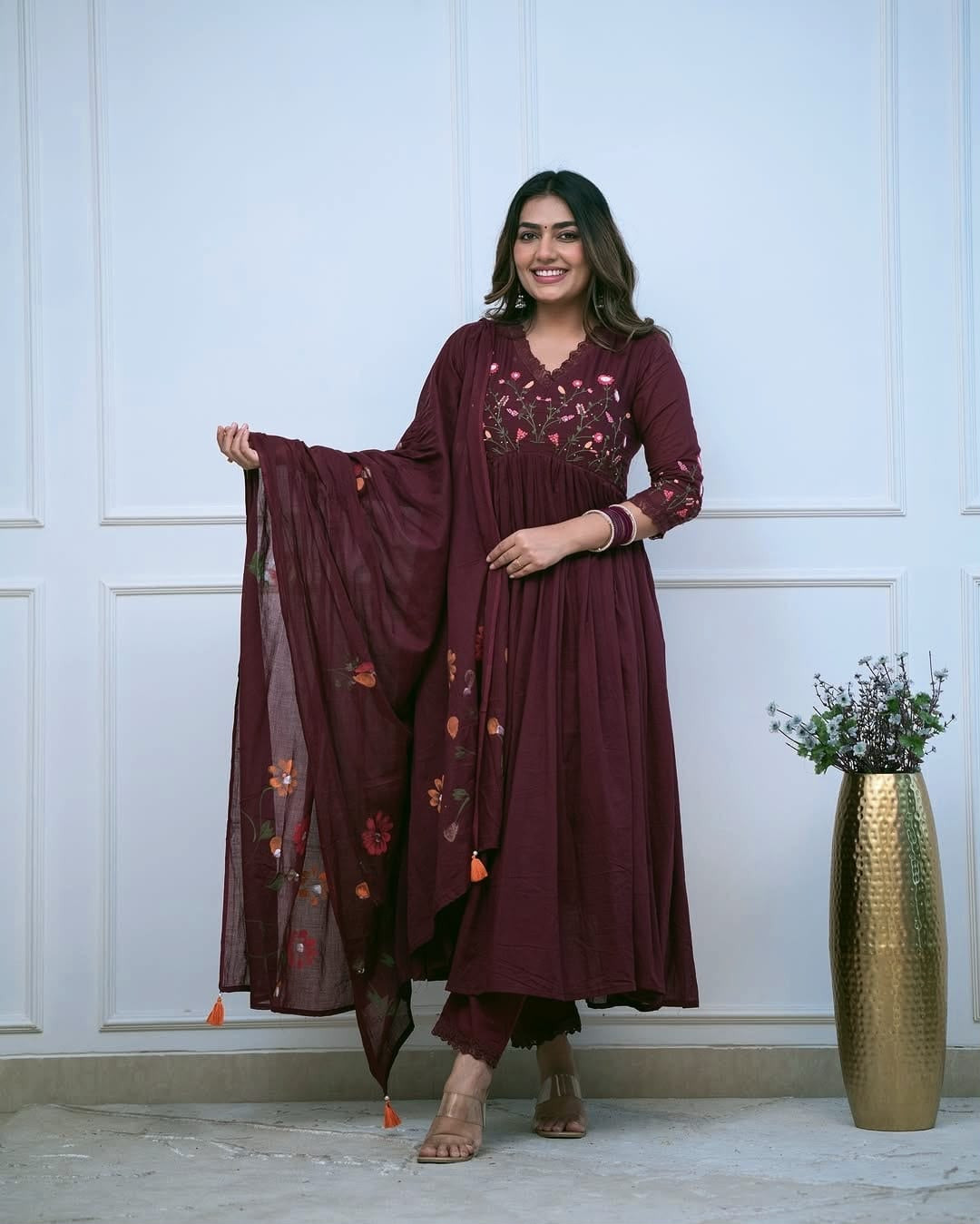 Cotton kurti set