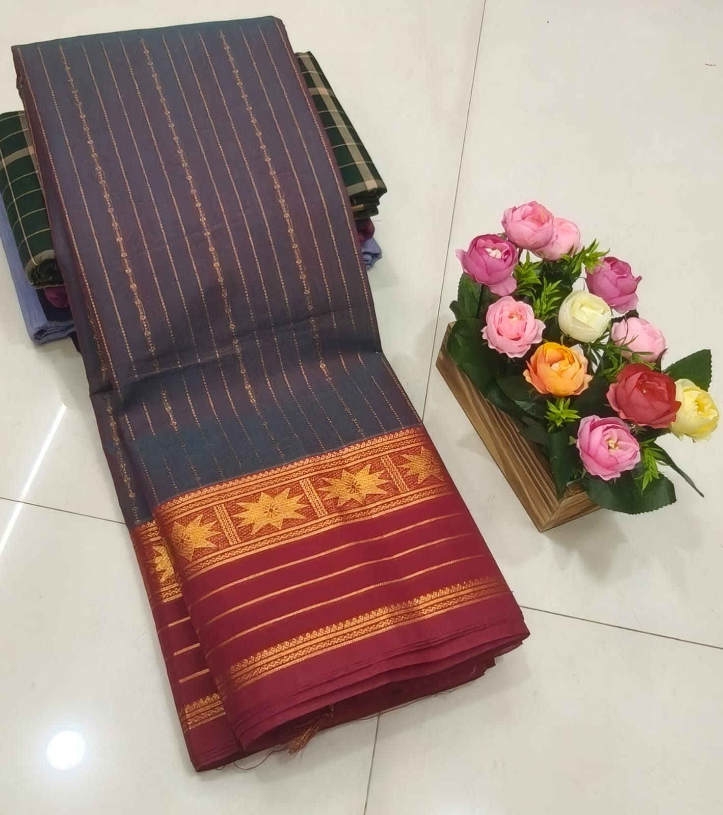 Kanchi Cotton Saree