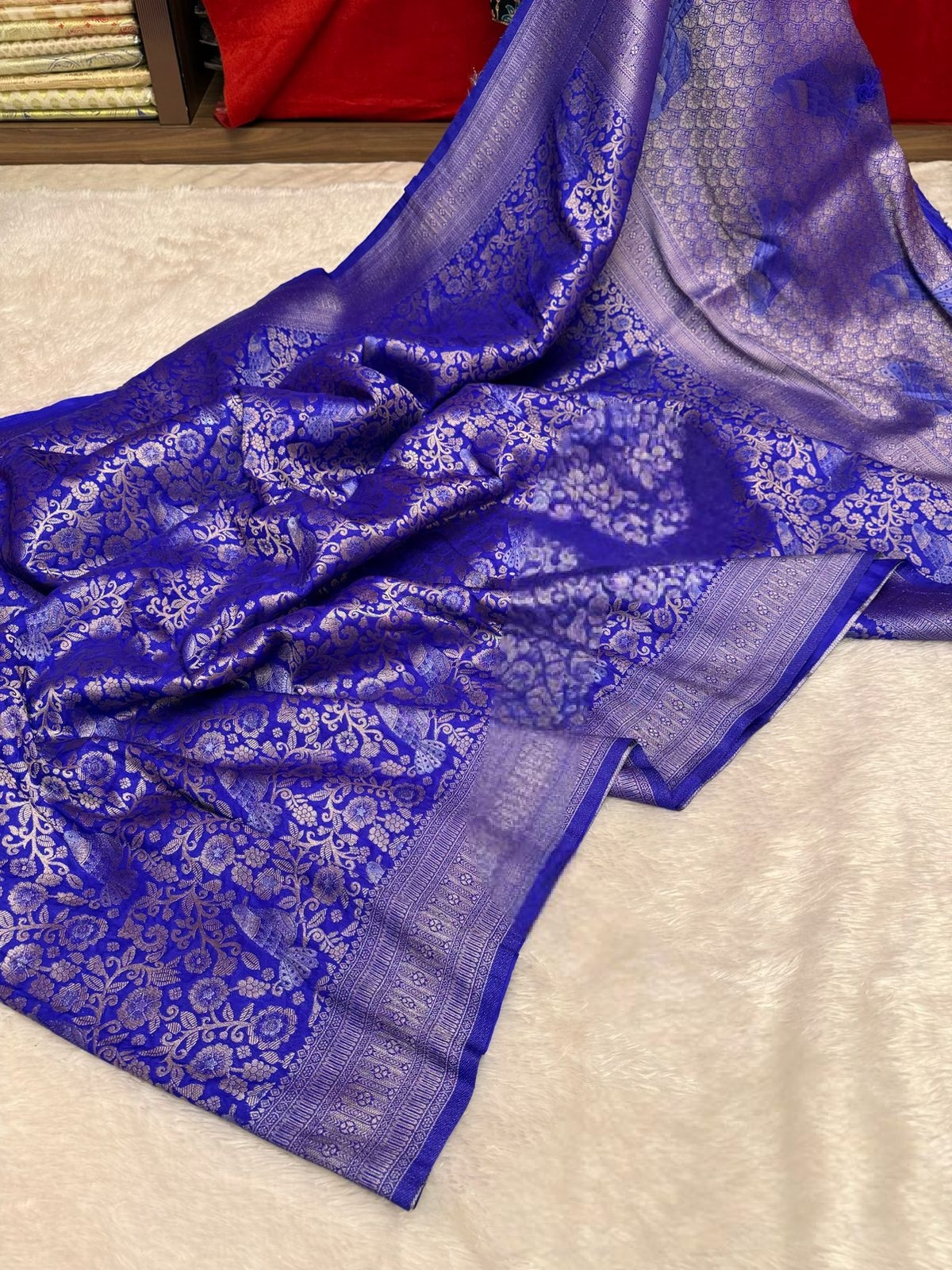 Tissue silk saree