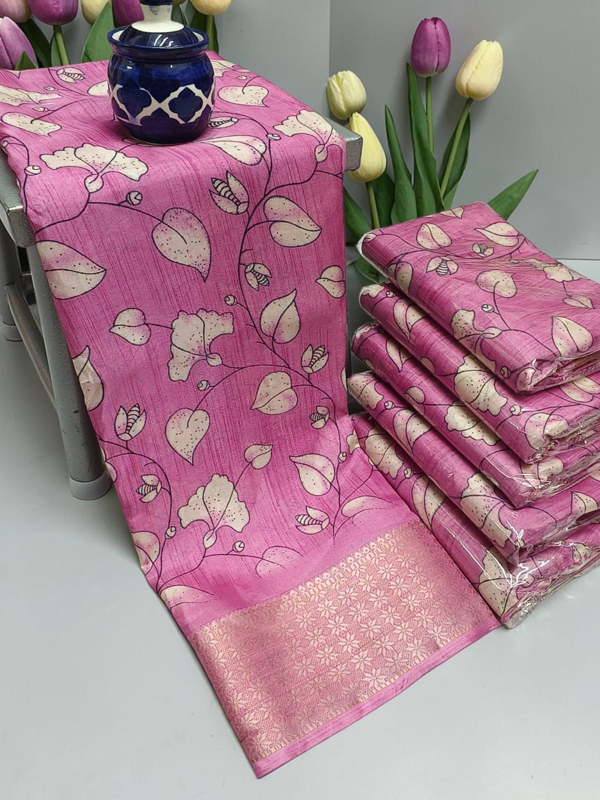 Dola silk saree