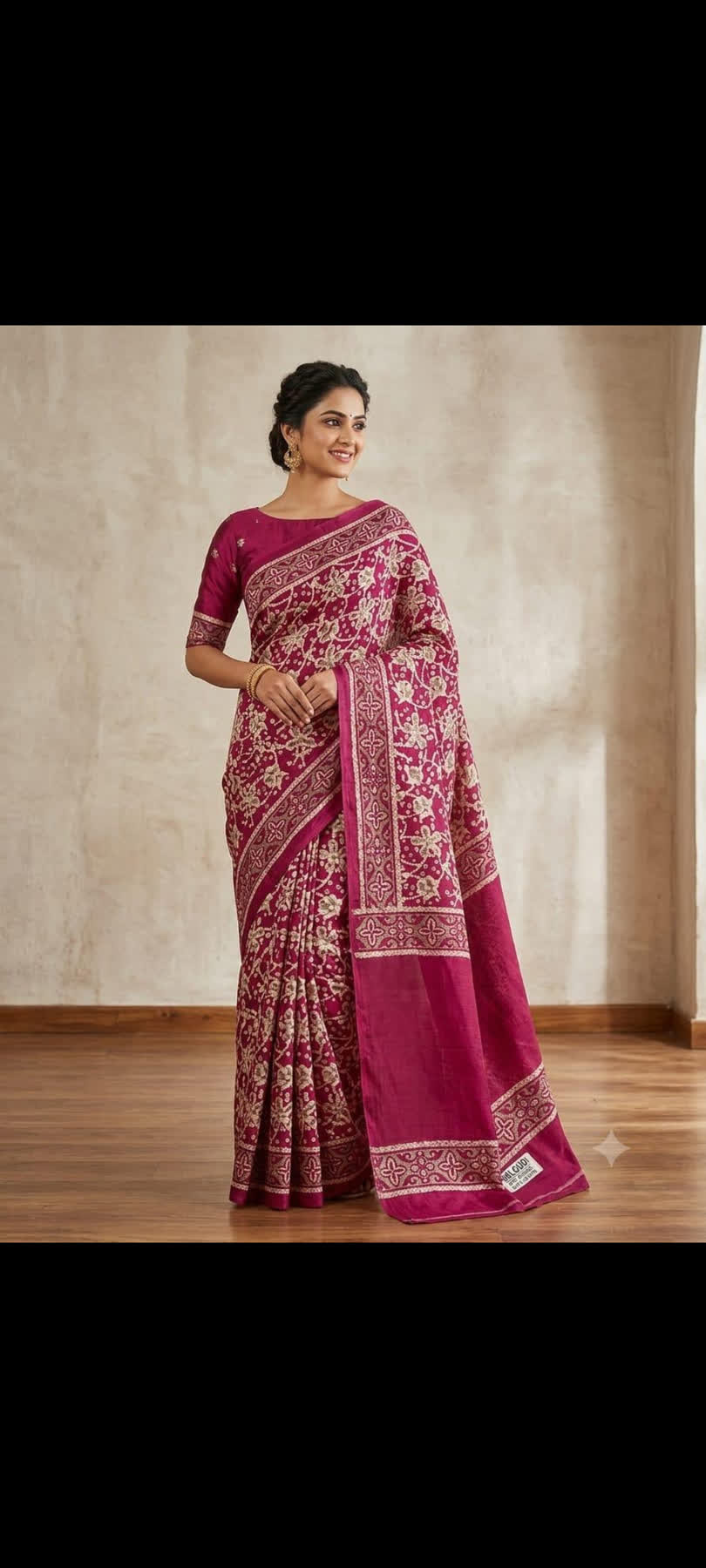 MALGUDI Soft & Comfortable Cotton Saree
