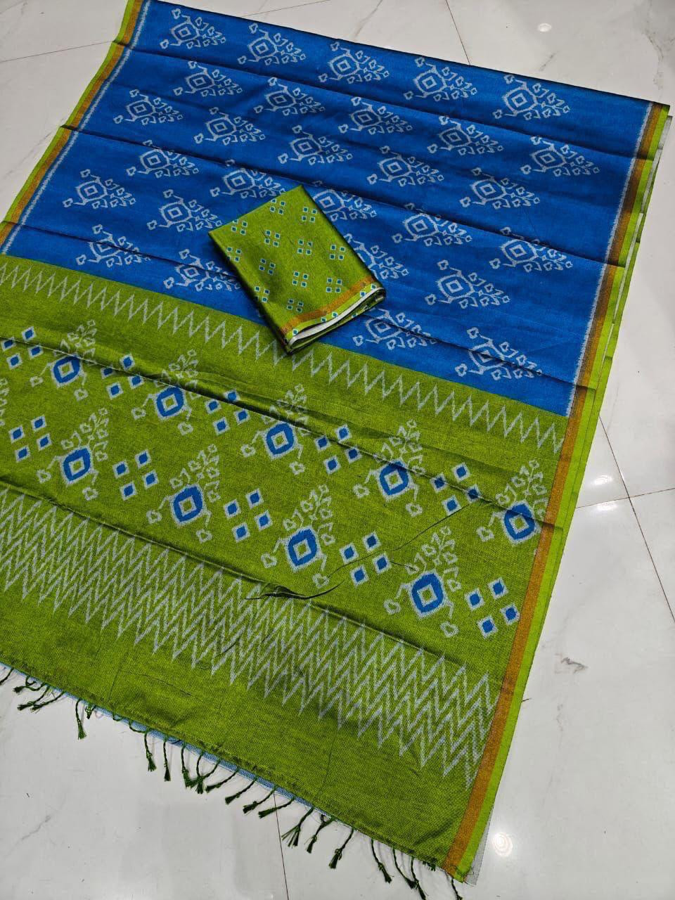 Kanak silk saree with blouse