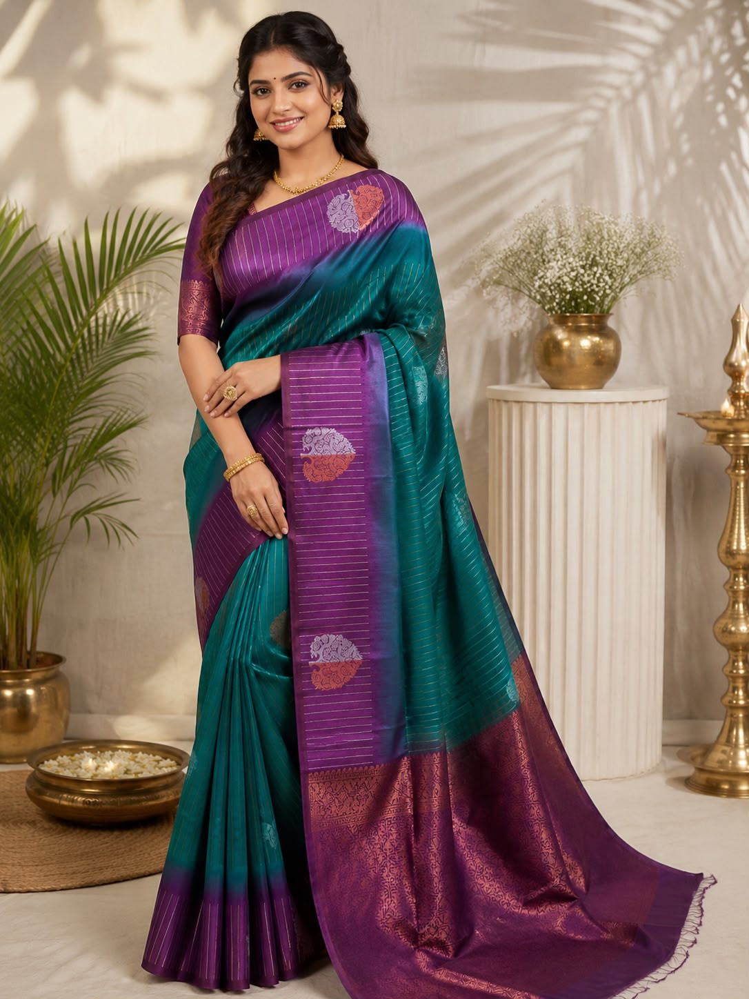 Semi silk saree