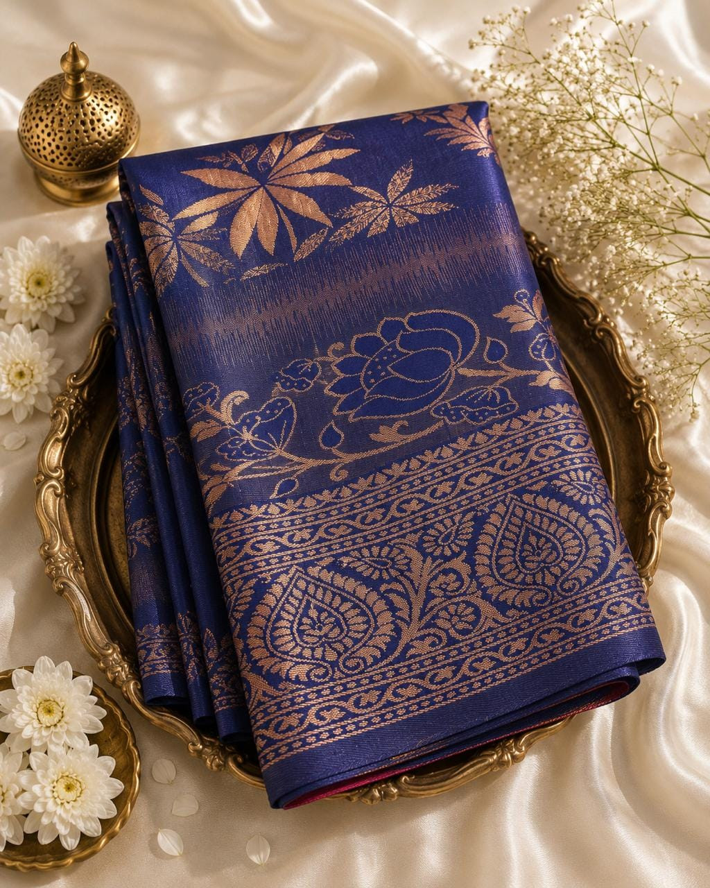 Soft silk saree with blouse