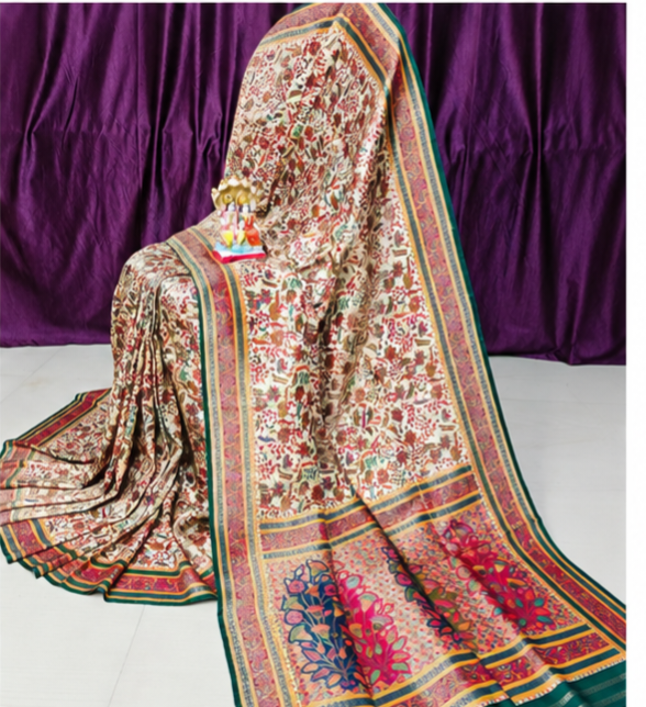 Tissue silk saree