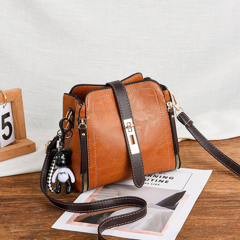 Imported long chain key sling bag