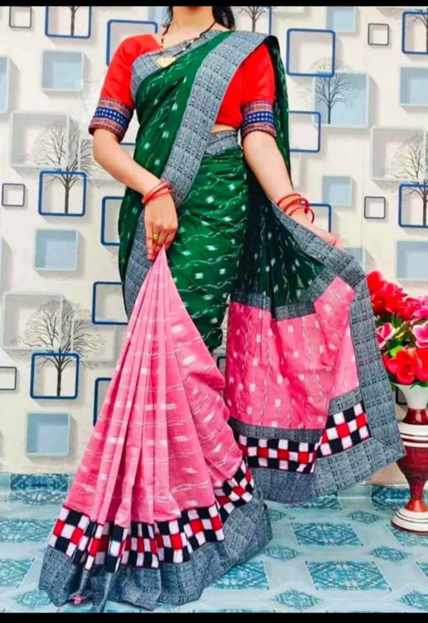 Sambalpuri saree with blouse peace