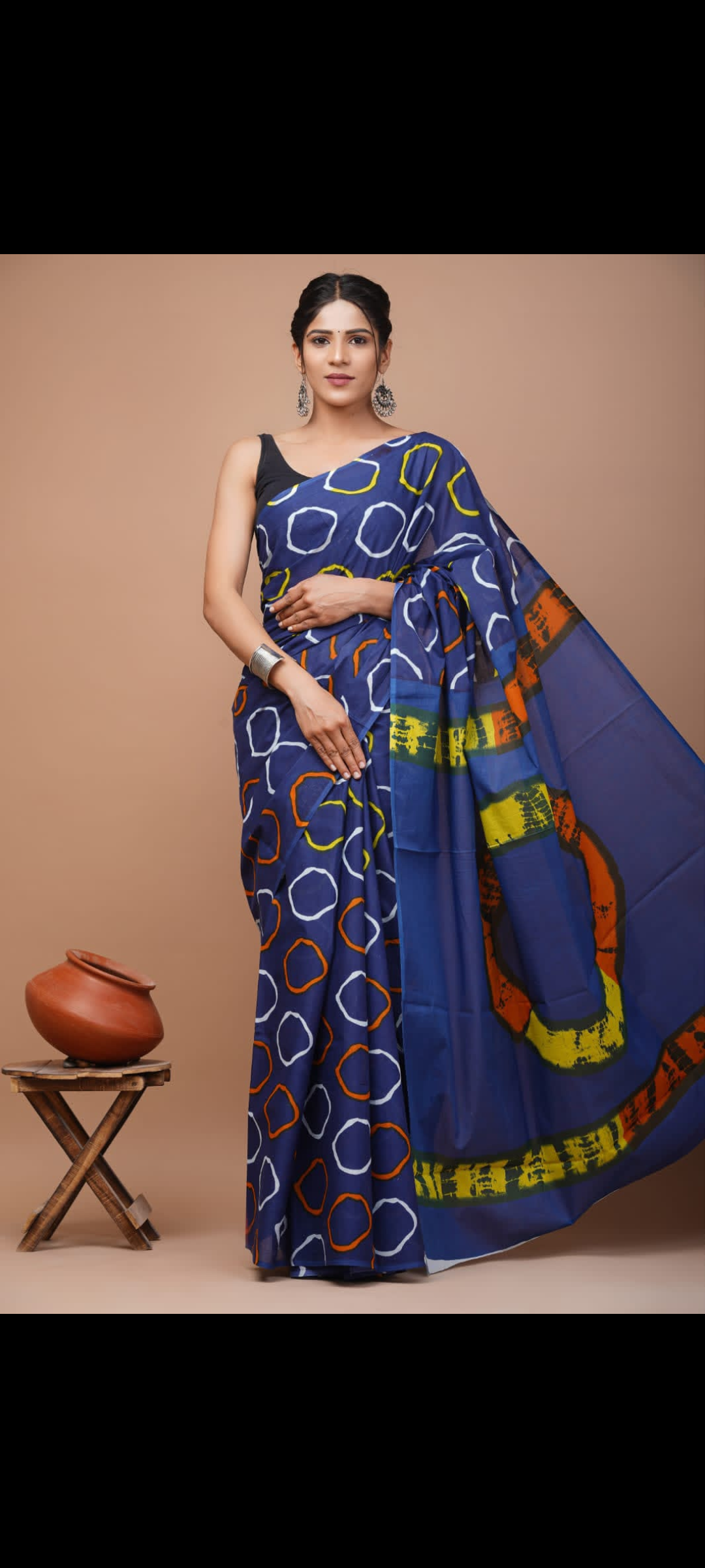 Cotton Mulmul Saree