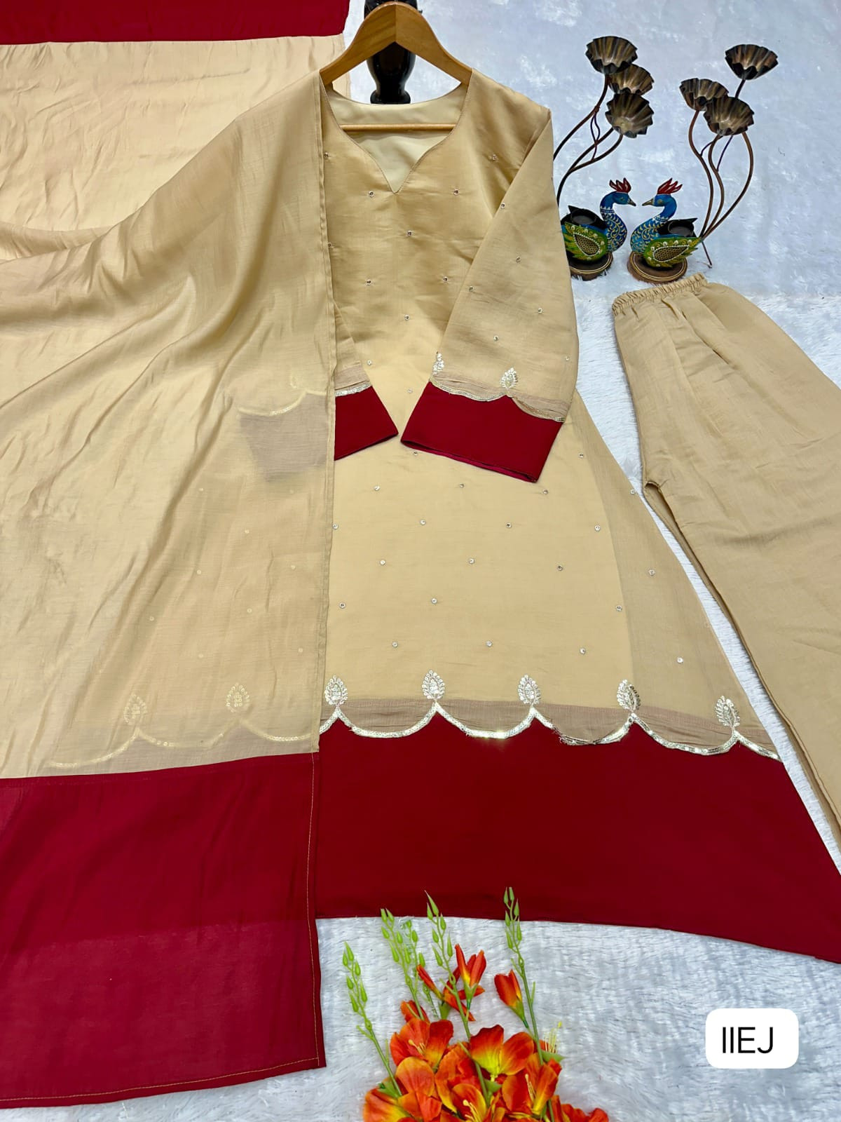 KURTI, PLAZZO WITH DUPATTA SET
