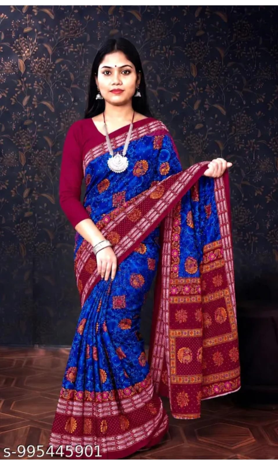Print cotton saree