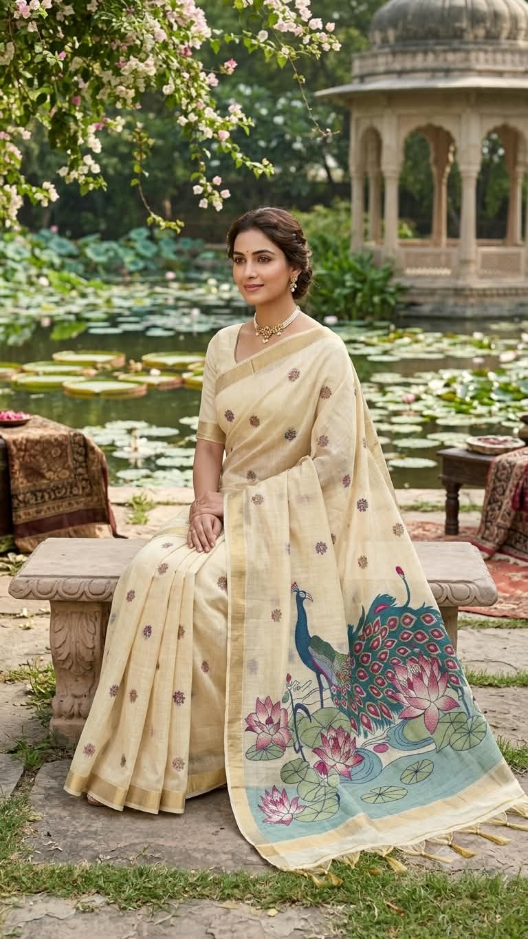 Jamdani Cotton saree