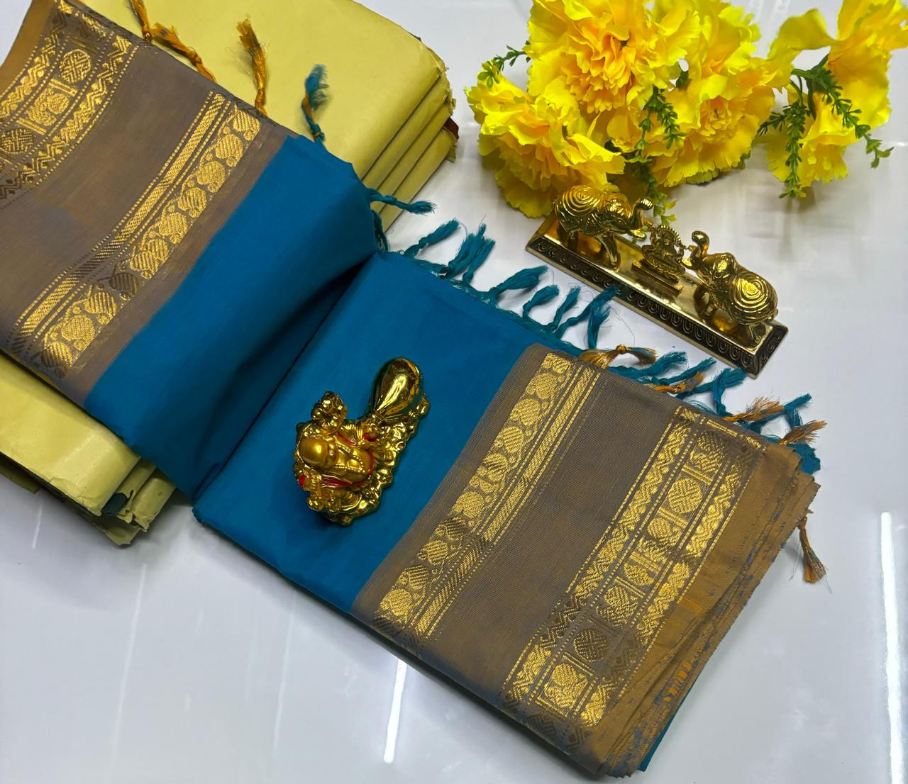 Kanchi Cotton Saree