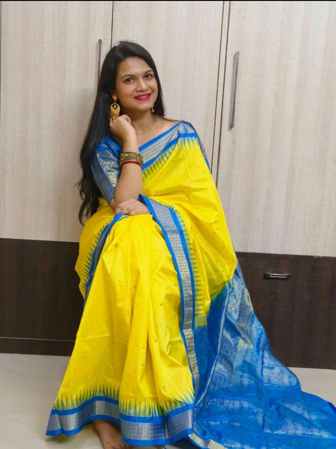 Tissue saree