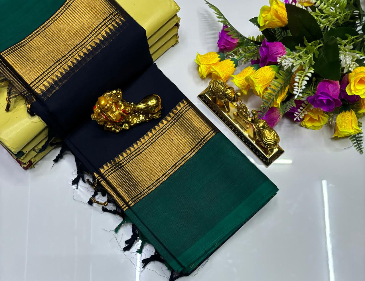 Kanchi Cotton Saree
