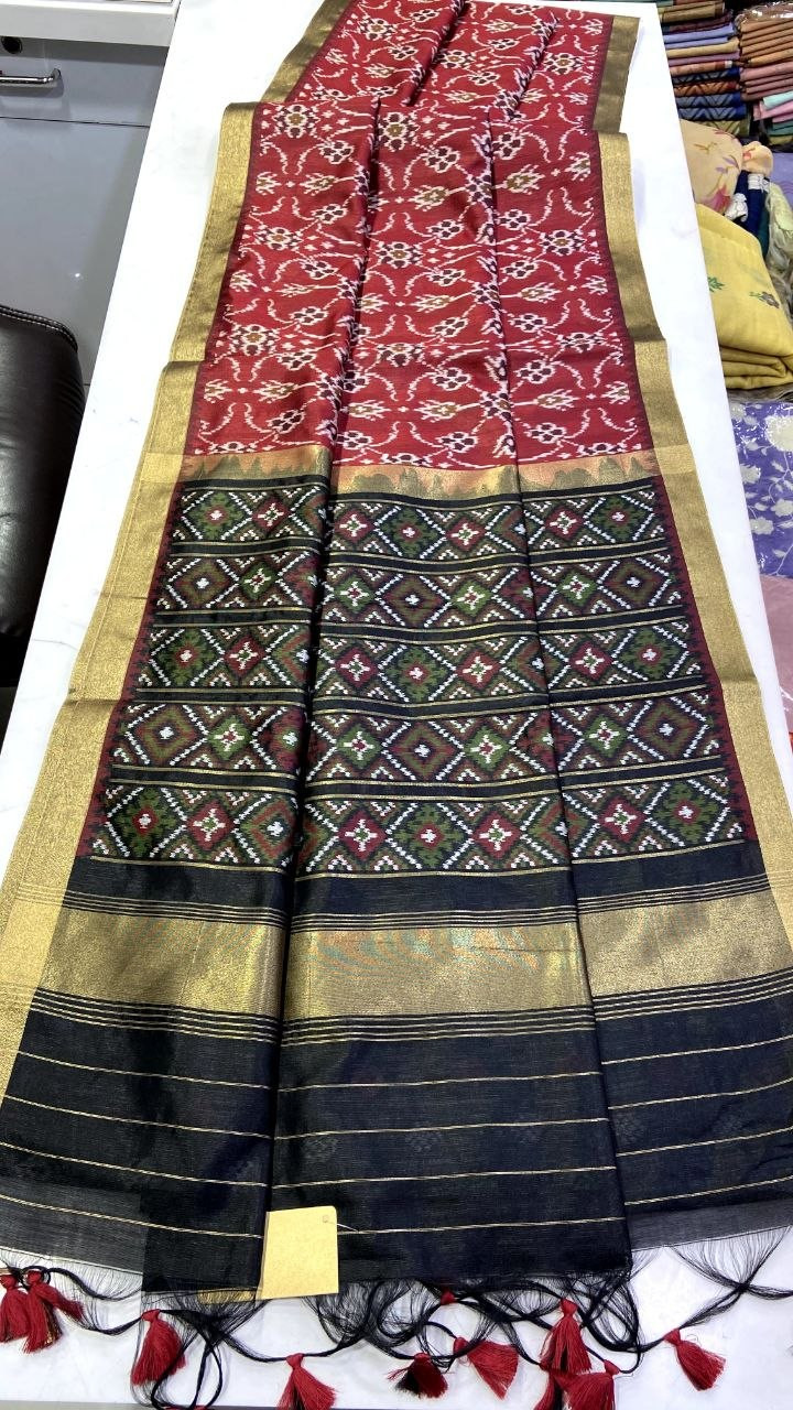 Pure silk fabric traditional sarees