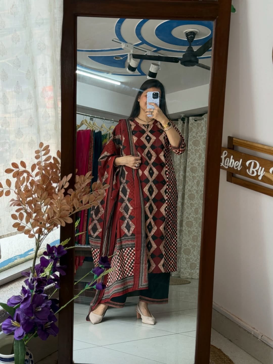 Cotton kurti set